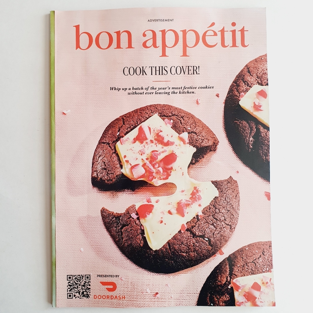 Bon Appetit Magazine December, 2024 January, 2025 Festive Cookies.
